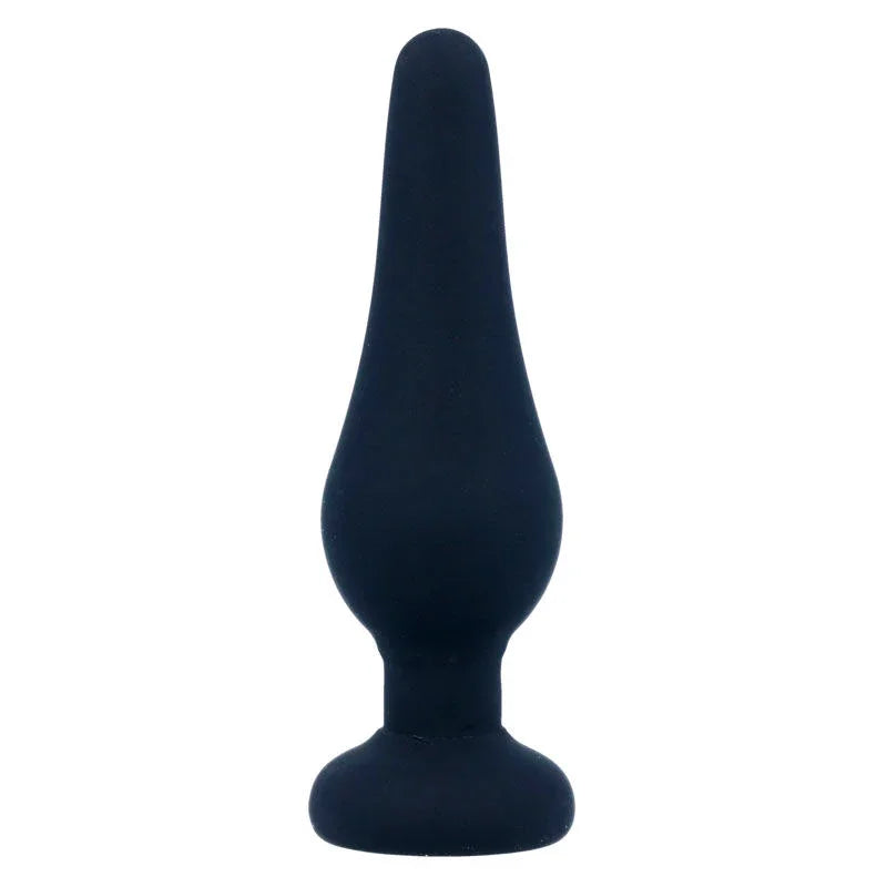 INTENSE - ANAL PLUG PIPO S SILICONE NEGRO 9.8 CM - Nuvica