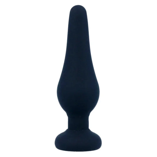 INTENSE - ANAL PLUG PIPO S SILICONE NEGRO 9.8 CM - Nuvica