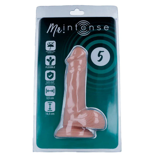 MR INTENSE - 5 PENE REALÍSTICO 16.5 CM -O- 3.5 CM - Nuvica