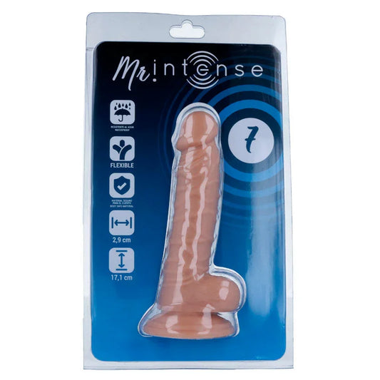 MR INTENSE - 7 PENE REALÍSTICO 17.1 CM -O- 2.9 CM - Nuvica