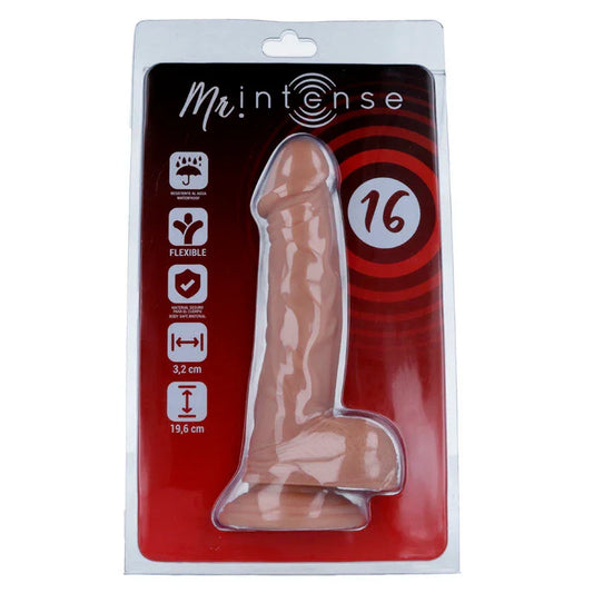 MR INTENSE - 16 PENE REALÍSTICO 19.6 CM -O- 3.2 CM - Nuvica