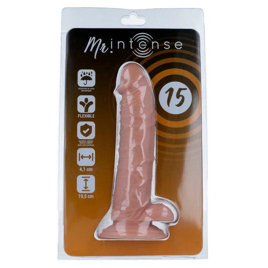 MR INTENSE - 15 PENE REALÍSTICO 19.5 CM -O- 4.1 CM - Nuvica