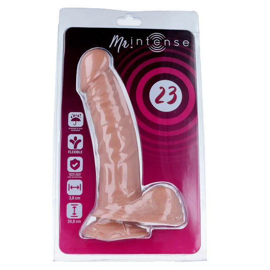 MR INTENSE - 23 PENE REALÍSTICO 20.8 CM -O- 3.8 CM - Nuvica