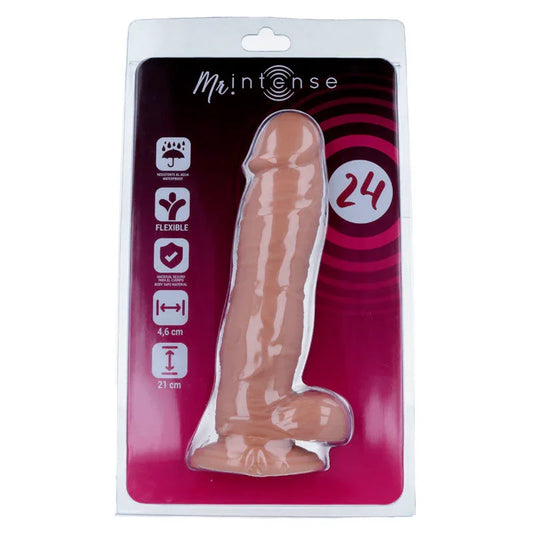 MR INTENSE - 24 PENE REALÍSTICO 21 CM -O- 4.6 CM - Nuvica
