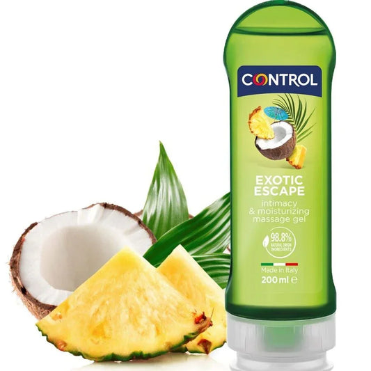 CONTROL - 2 EN 1 MASSAGE & PLEASURE EXOTIC 200 ML - Nuvica