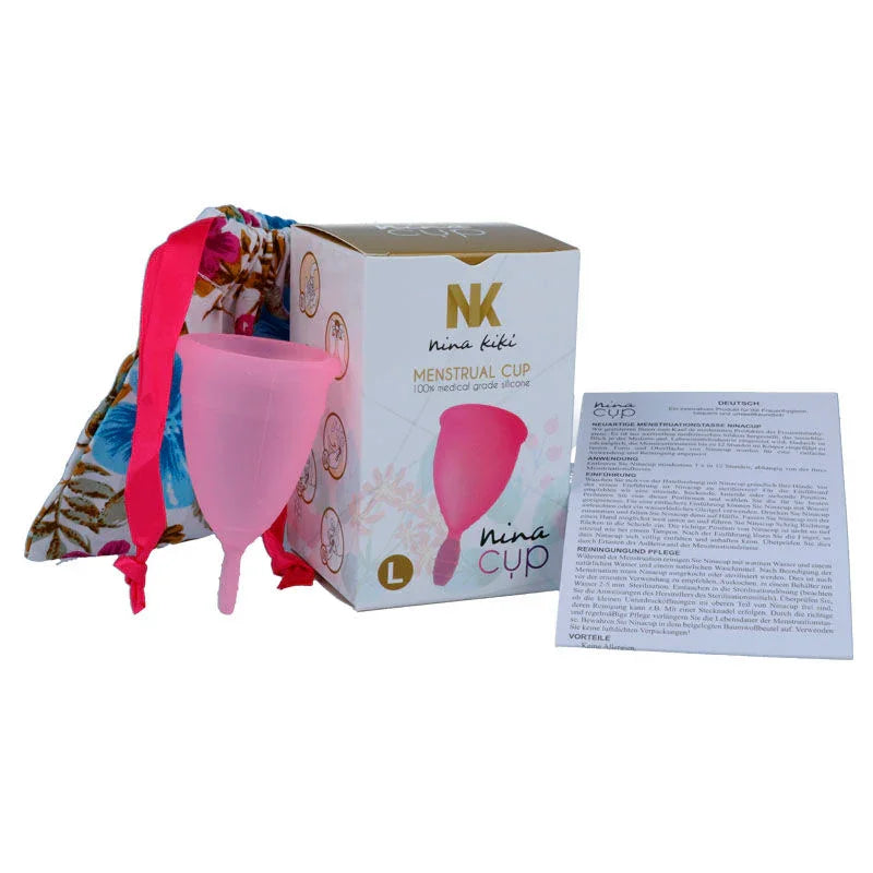 NINA KIKÍ - COPA MENSTRUAL ROSA - TALLA L - Nuvica