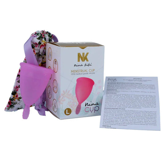 NINA KIKÍ - COPA MENSTRUAL LILA - TALLA L - Nuvica