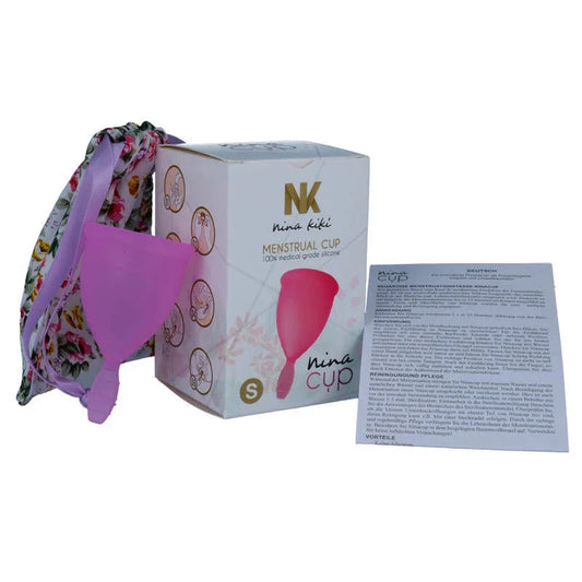 NINA KIKÍ - COPA MENSTRUAL LILA - TALLA S - Nuvica