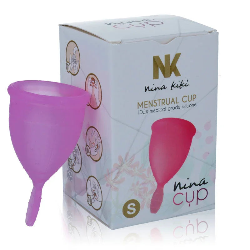 NINA KIKÍ - COPA MENSTRUAL LILA - TALLA S - Nuvica