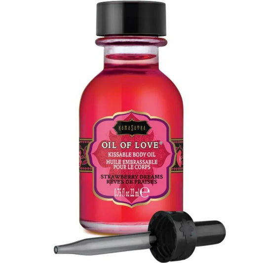 KAMASUTRA - ACEITE COMESTIBLE - FRESAS 22 ML - Nuvica