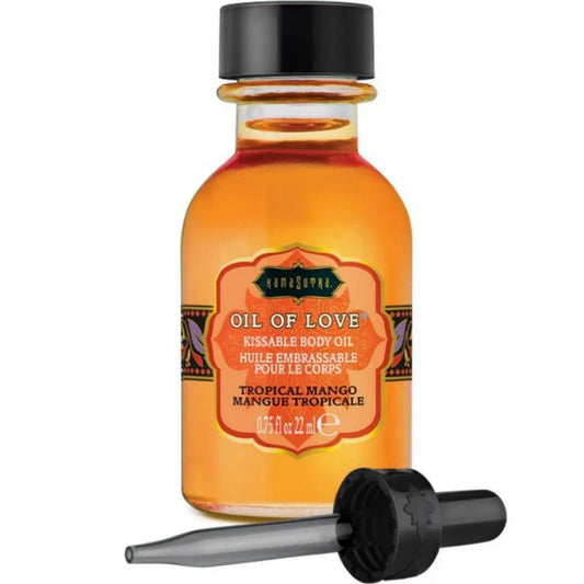 KAMASUTRA - ACEITE COMESTIBLE - MANGO 22 ML - Nuvica