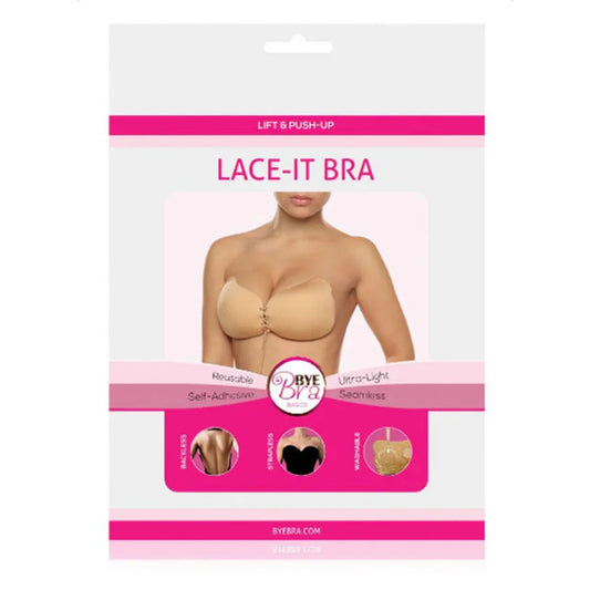BYE-BRA - LACE-IT REALZADOR PUSH-UP BEIGE COPA B - Nuvica