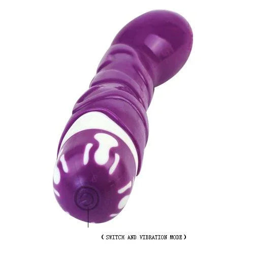 BAILE - REALISTIC COCK 10 RITMOS SENSATION VIOLETA - Nuvica