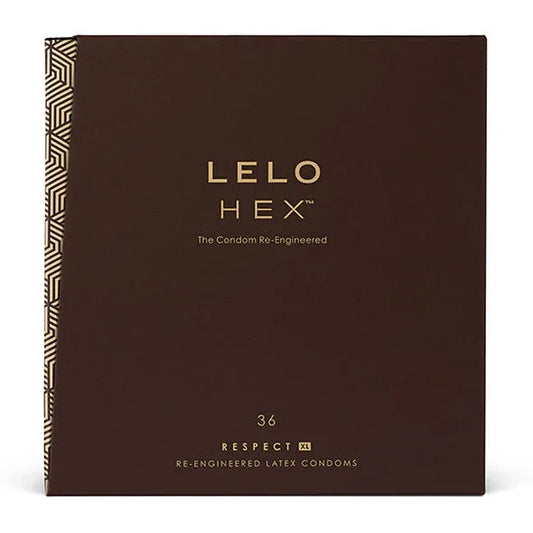 LELO - HEX PRESERVATIVO RESPECT XL 36 PACK - Nuvica