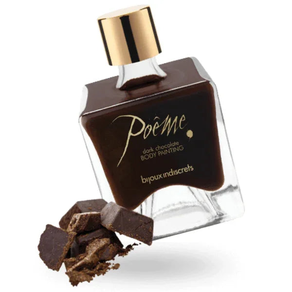 BIJOUX - POEME PINTURA COMESTIBLE CHOCOLATE NEGRO 50 GR - Nuvica