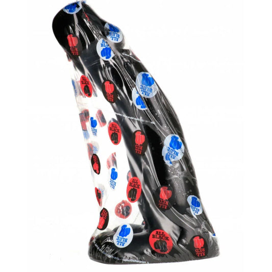 ALL BLACK - DILDO REALISTA NEGRO FISTING 29 CM - Nuvica