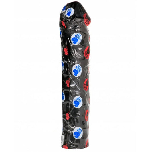 ALL BLACK - DILDO GIGANTE FISTING SUAVE 32 CM - Nuvica