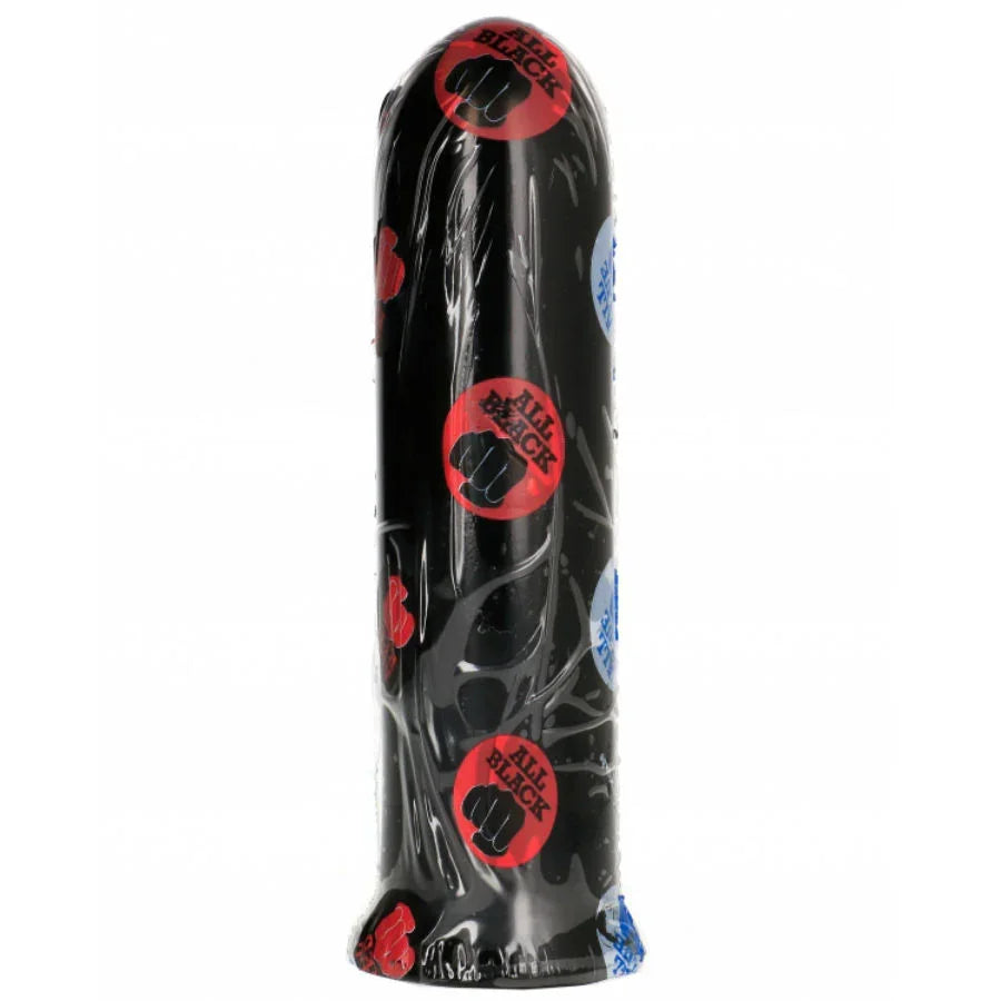 ALL BLACK - DILDO NEGRO 19 CM - Nuvica