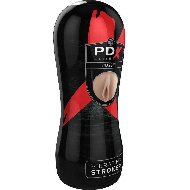 PDX ELITE - MASTURBADOR CON VIBRACIÓN VAGINA - Nuvica