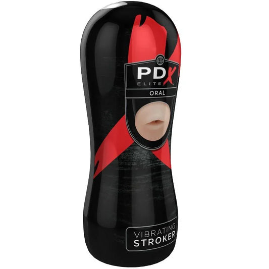 PDX ELITE - MASTURBADOR CON VIBRACIÓN BOCA - Nuvica