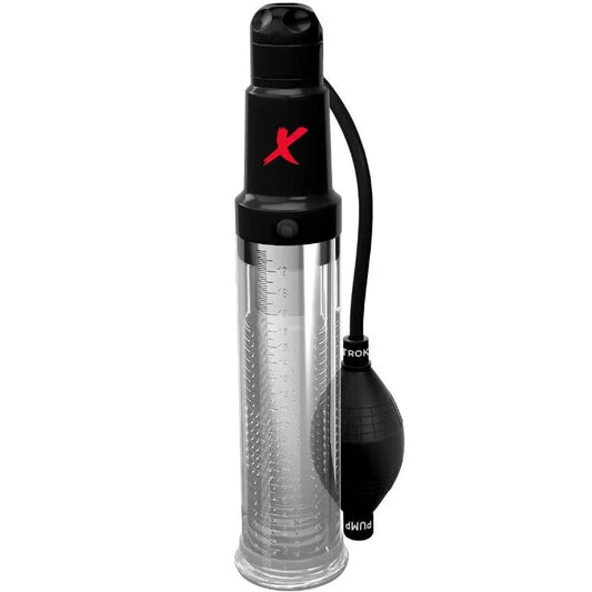 PDX ELITE - BOMBA DE ONDAS ESTIMULADORAS MASTURBADORA CON VIBRACIÓN SUCK N PUMP STROKER - Nuvica