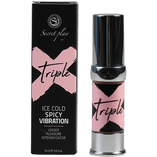 SECRETPLAY - TRIPLE X UNISEX PLEASURE INTENSIFICATOR - Nuvica