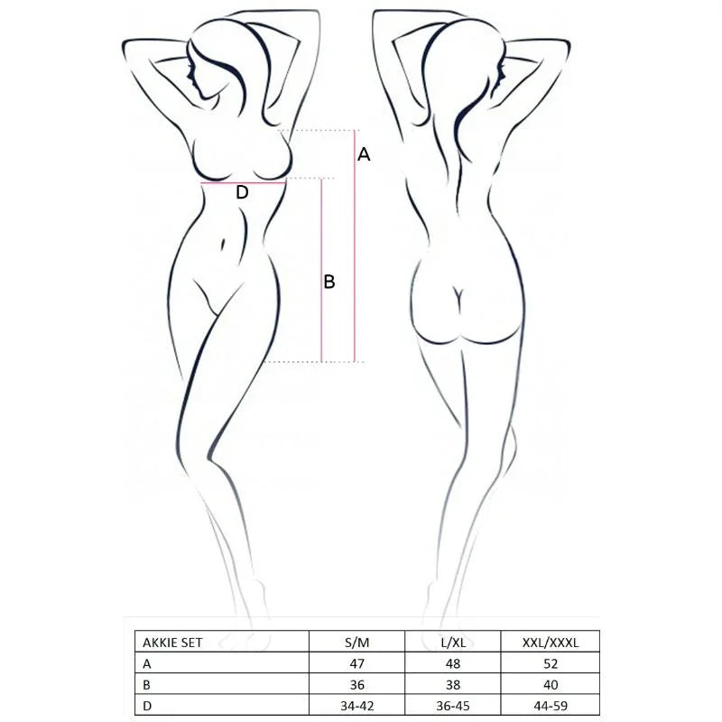 PASSION - WOMAN AKKIE SET DISFRAZ ENFERMERA S/M - Nuvica