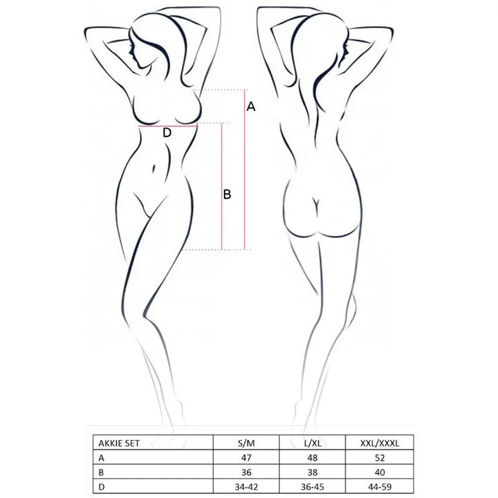 PASSION - WOMAN AKKIE SET DISFRAZ ENFERMERA S/M - Nuvica