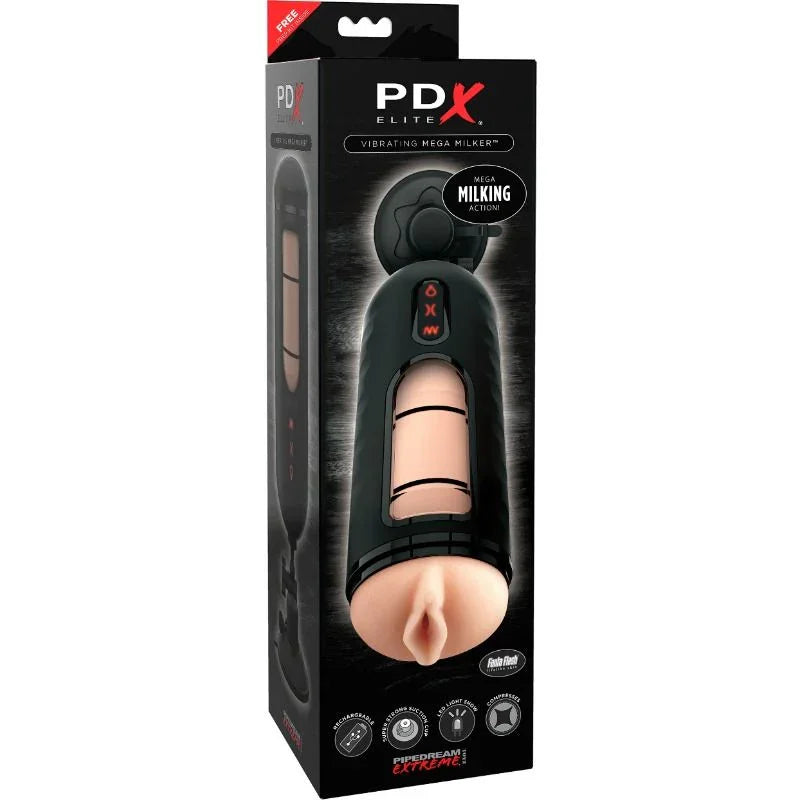 PDX ELITE - MASTURBADOR RECARGABLE MEGA - Nuvica