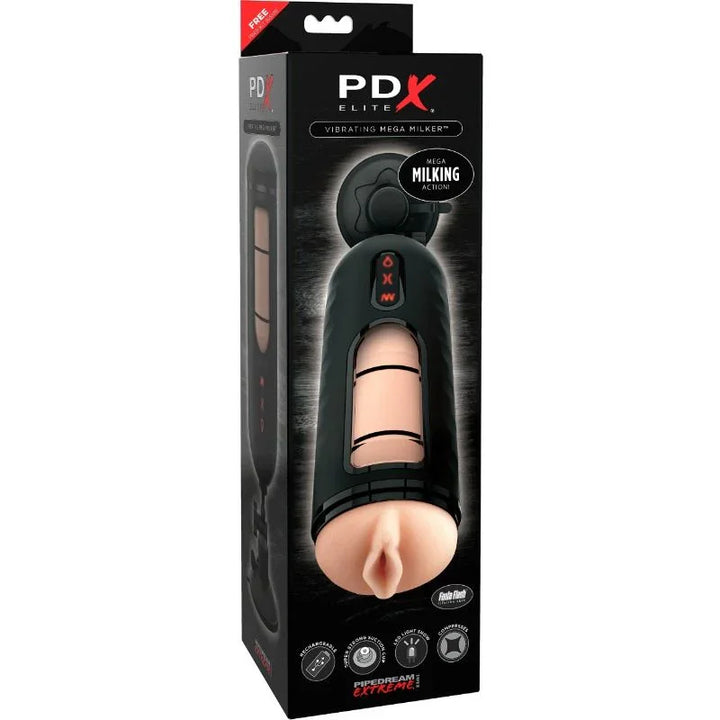 PDX ELITE - MASTURBADOR RECARGABLE MEGA - Nuvica