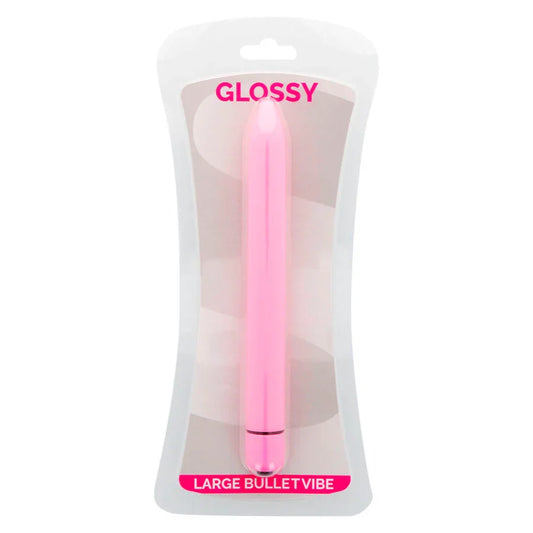 GLOSSY - SLIM VIBRADOR ROSA - Nuvica