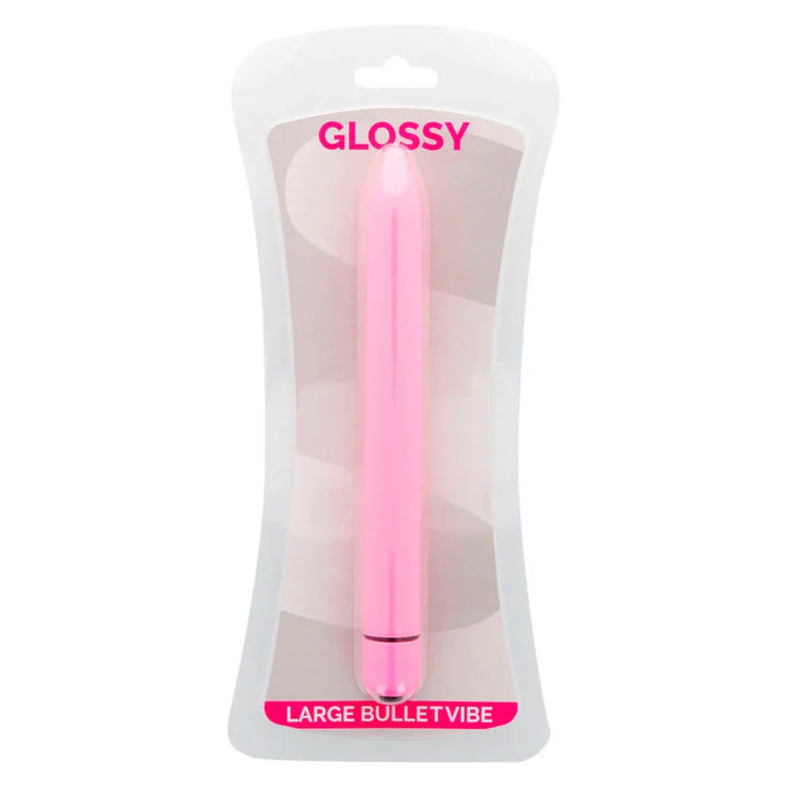 GLOSSY - SLIM VIBRADOR ROSA - Nuvica