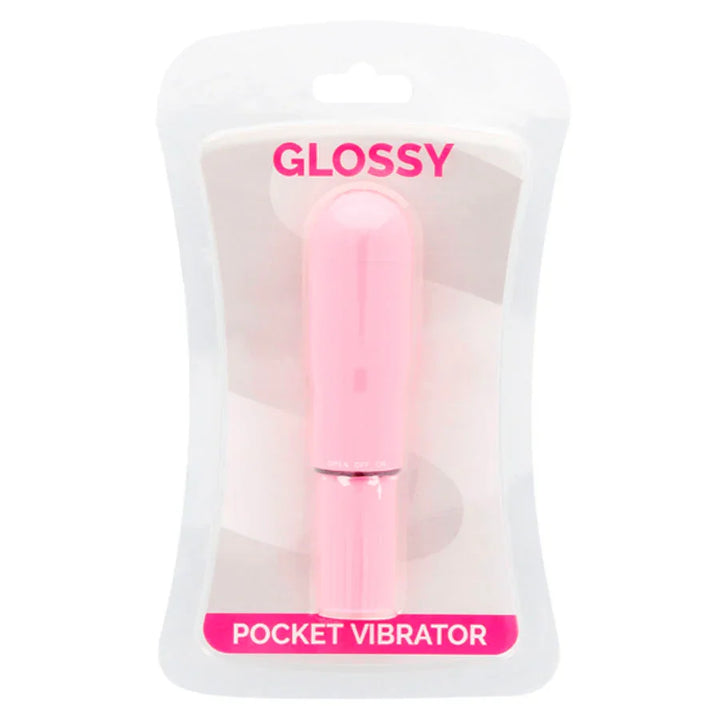 GLOSSY - POCKET VIBRADOR ROSA - Nuvica