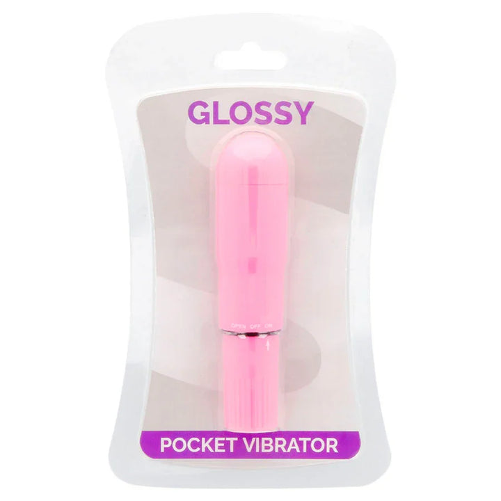 GLOSSY - POCKET VIBRADOR ROSA INTENSO - Nuvica