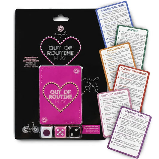 SECRETPLAY - JUEGO CAMBIA TU RUTINA VERSION (ES/EN) - Nuvica
