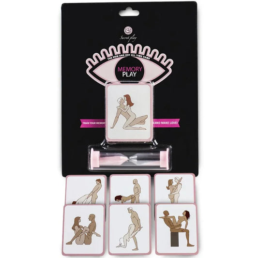 SECRETPLAY - JUEGO PAREJAS MEMORY PLAY (ES/EN/IT/FR/PT) - Nuvica