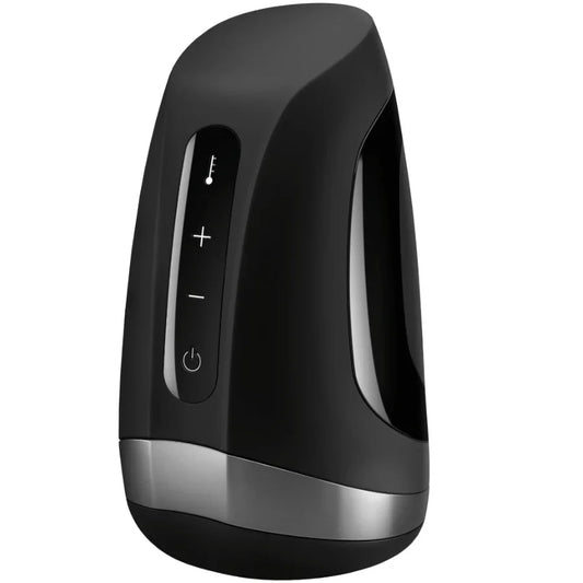SATISFYER - MEN MASTURBADOR VIBRACIÓN CON CALOR - Nuvica