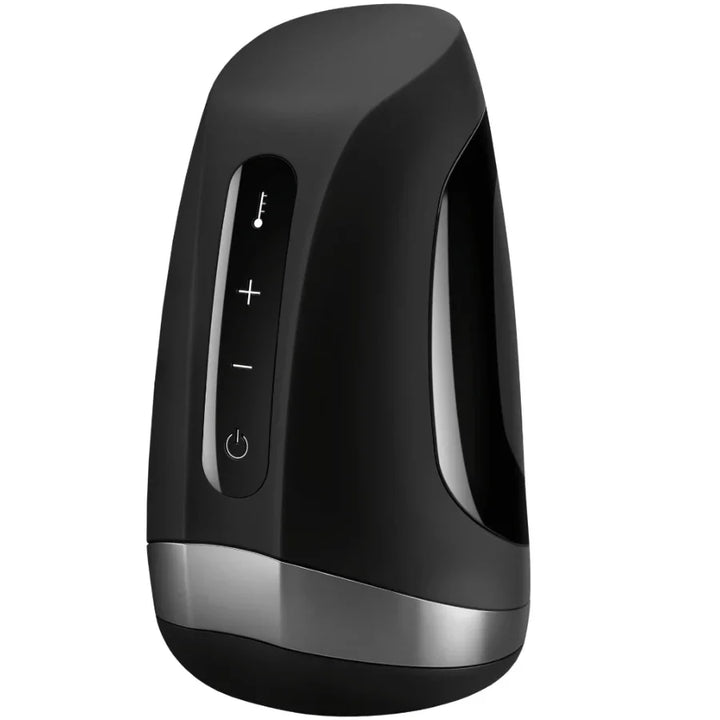 SATISFYER - MEN MASTURBADOR VIBRACIÓN CON CALOR - Nuvica