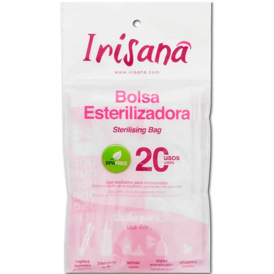 IRISANA - BOLSA ESTERILIZADORA COPA VAGINAL 1 UNIDAD - Nuvica