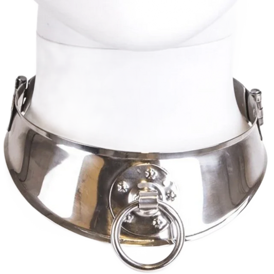 METAL HARD - COLLAR RESTRINGIDOR CON ANILLA - Nuvica