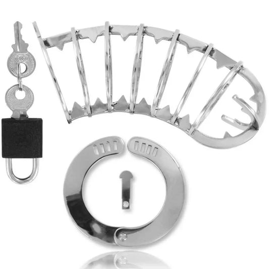 METAL HARD - JAULA PENE CON CIERRE SEGURIDAD 14 CM - Nuvica