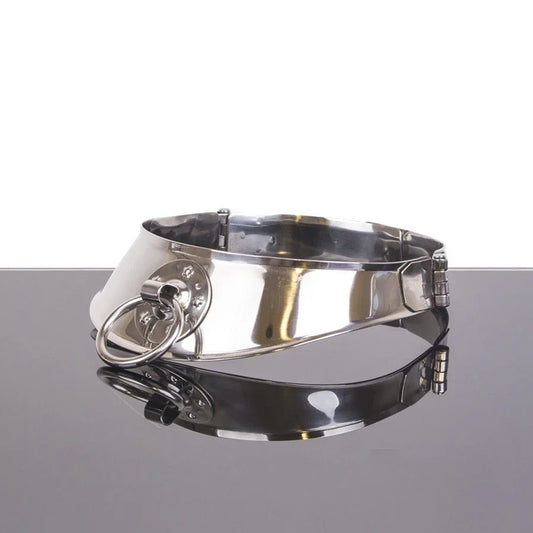 METAL HARD - COLLAR RESTRINGIDOR CON ANILLA - Nuvica