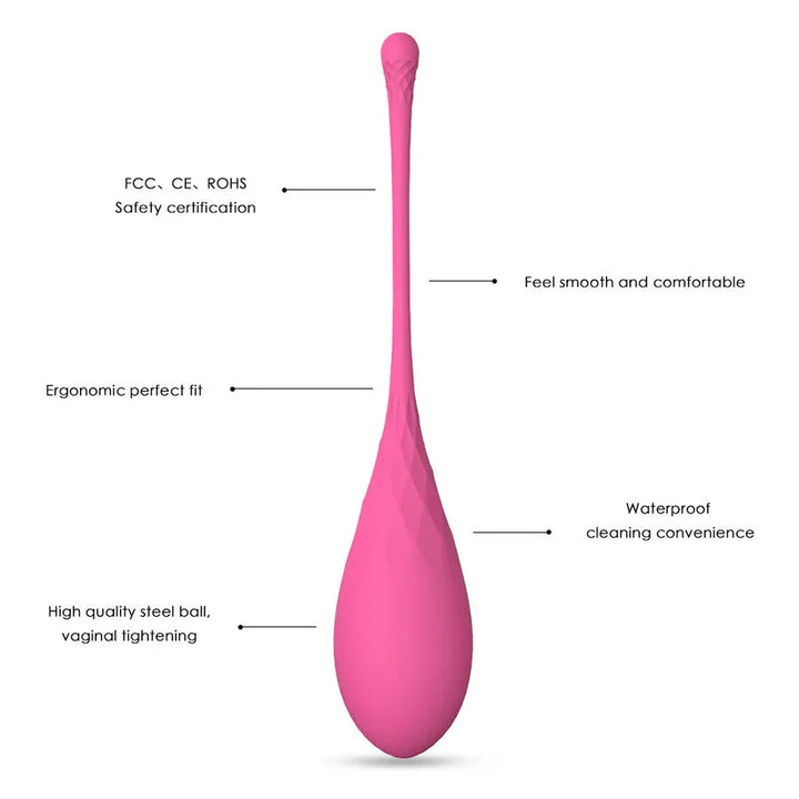 LESLIE - KEGEL FIT ENTREGADOR SUELO PELVICO 6 PESOS - Nuvica