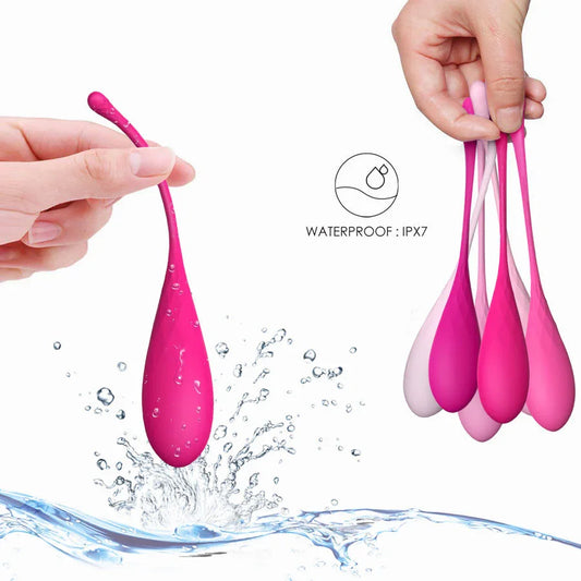 LESLIE - KEGEL FIT ENTREGADOR SUELO PELVICO 6 PESOS - Nuvica