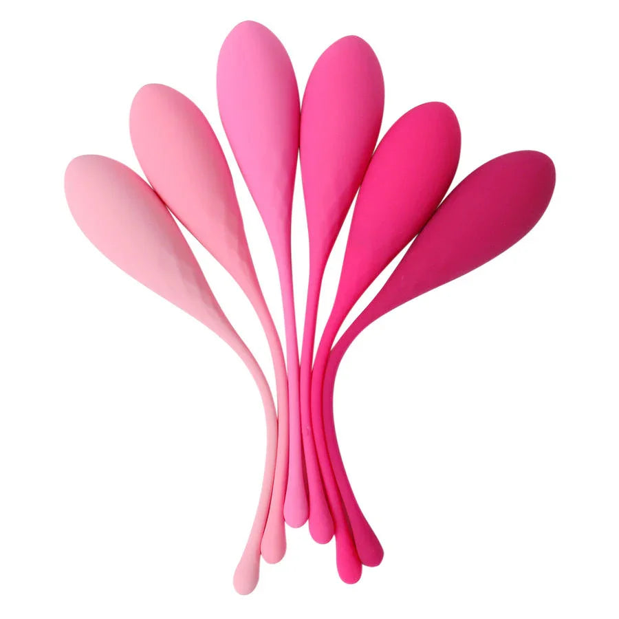 LESLIE - KEGEL FIT ENTREGADOR SUELO PELVICO 6 PESOS - Nuvica