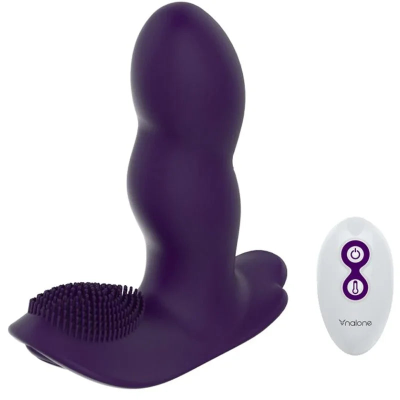 NALONE - LOLI MASAJEADOR CONTROL REMOTO - MORADO - Nuvica