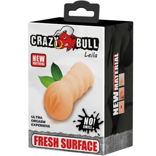 CRAZY BULL - LEILA MASTURBADOR VAGINA 13.5 CM - Nuvica