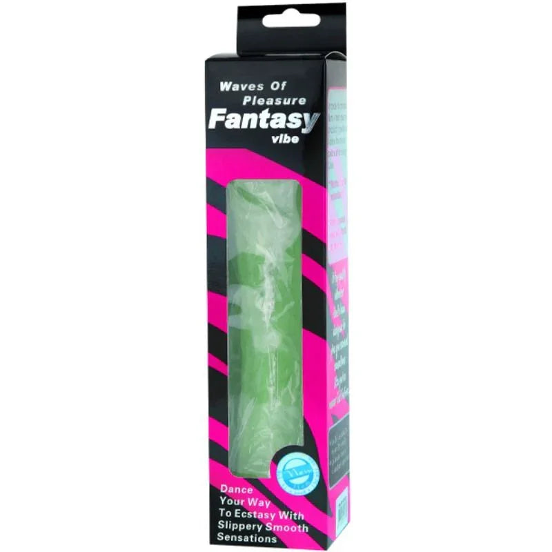 BAILE - WAVES OF PLEASURE VIBRADOR 23 CM VERDE - Nuvica