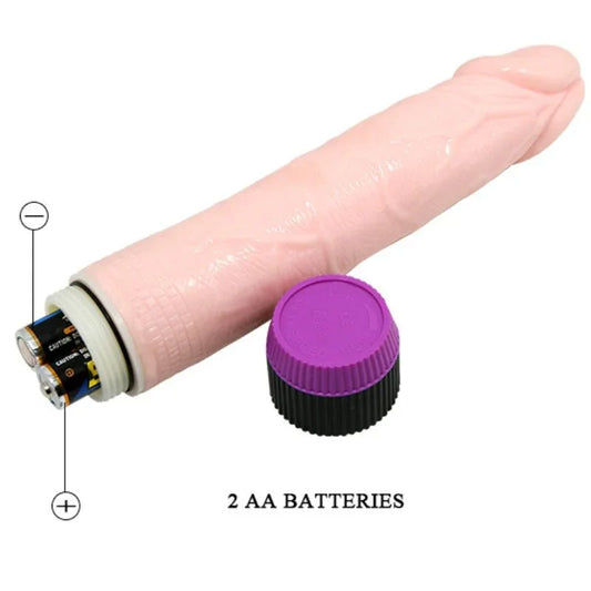 BAILE - ADOUR CLUB VIBRADOR REALÍSTICO 21.5 CM - Nuvica