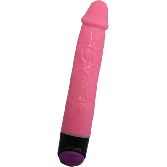 BAILE - COLORFUL SEX VIBRADOR REALÍSTICO ROSA 23 CM - Nuvica